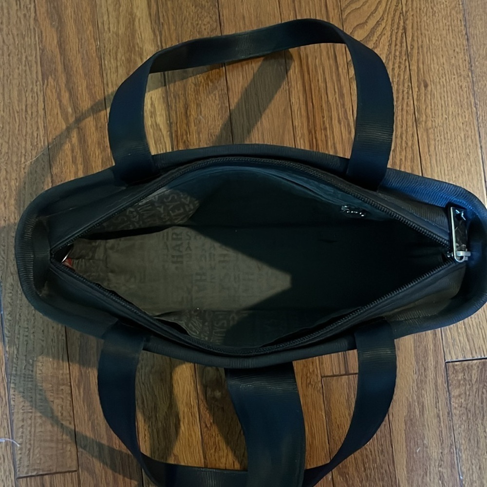 Harveys X Mercedes | Original Seatbelt Purse 14X8 Black 90s - Picture 7 of 9